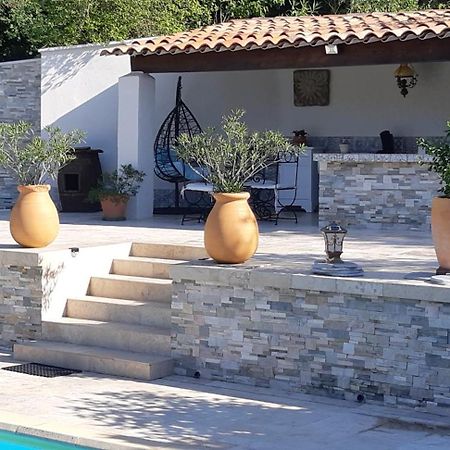 Chambres D'Hotes- Piscine, Spa, Tennis Belcodene Eksteriør bilde